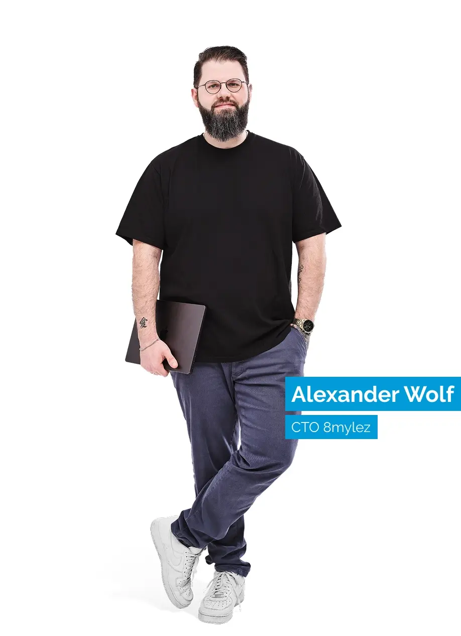 Alexander Wolf –&nbsp;CTO bei 8mylez
